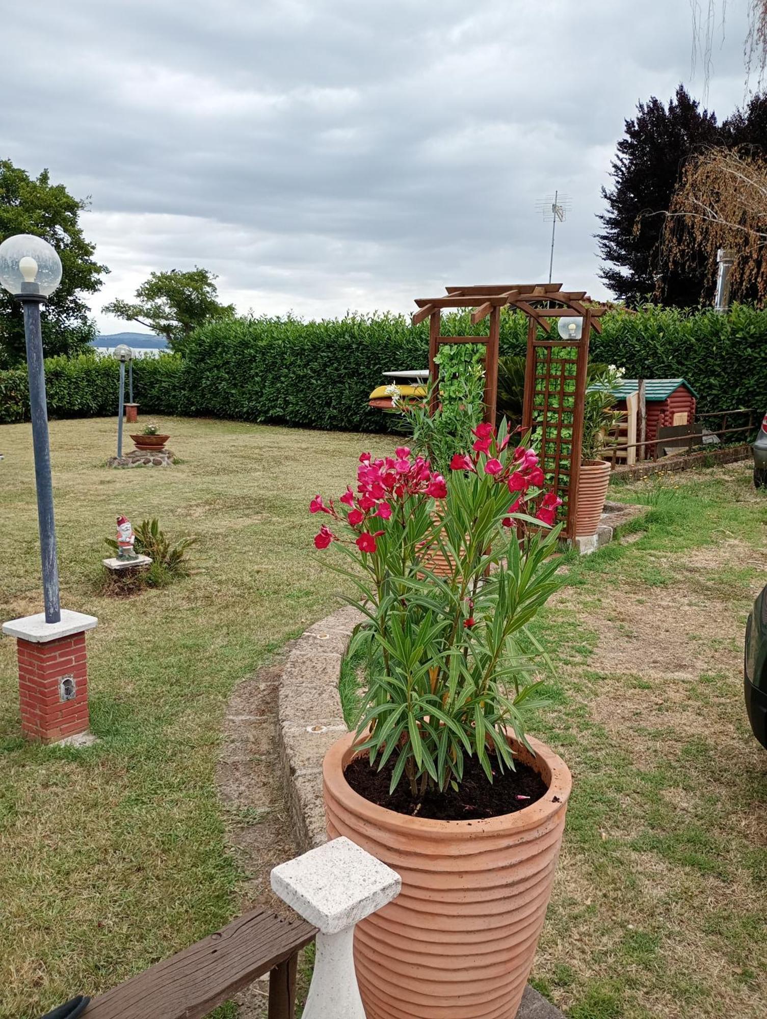 Independent Villa With Private Beach On The Lake Bracciano  Esterno foto